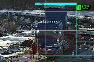特定一の停車チェック